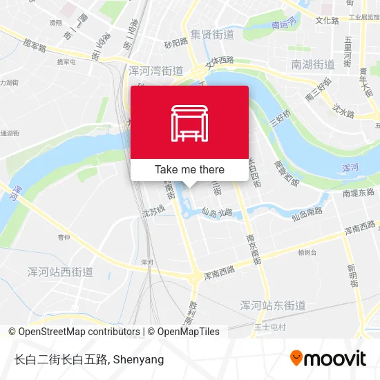 长白二街长白五路 map