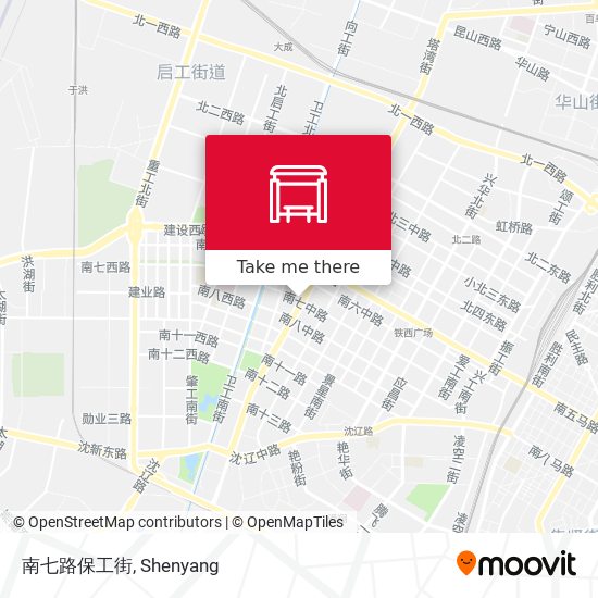 南七路保工街 map