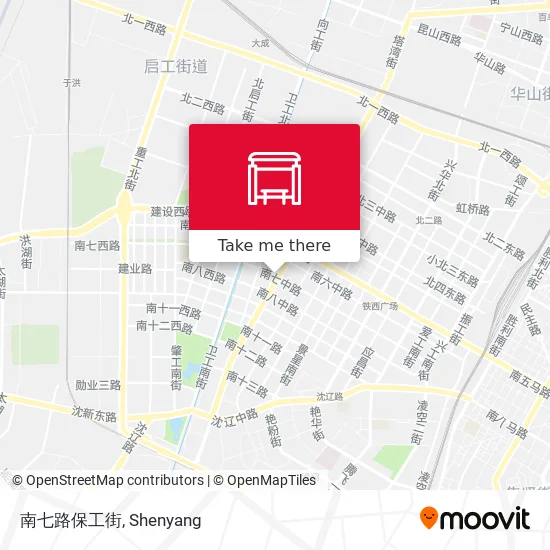 南七路保工街 map