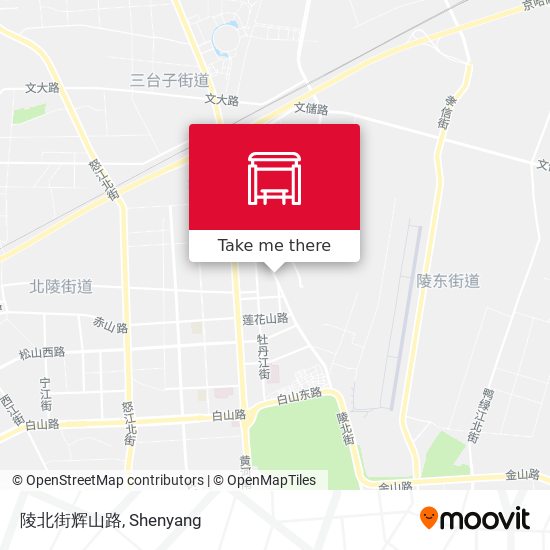 陵北街辉山路 map