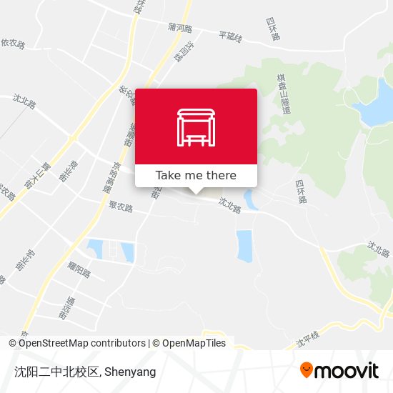 沈阳二中北校区 map