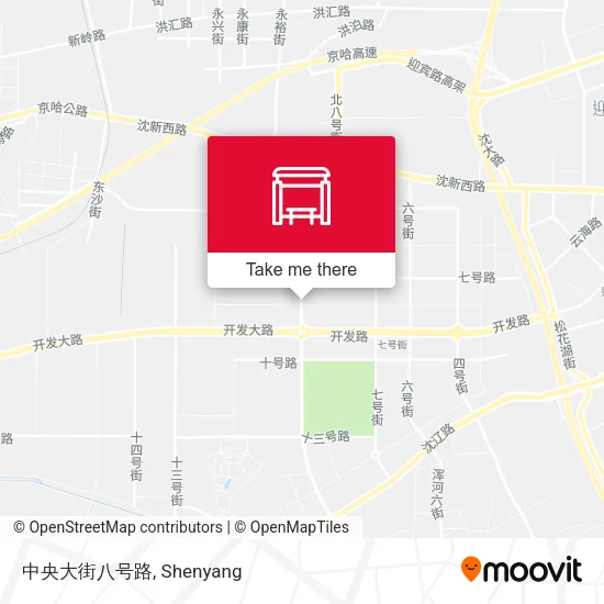 中央大街八号路 map