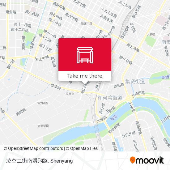 凌空二街南滑翔路 map