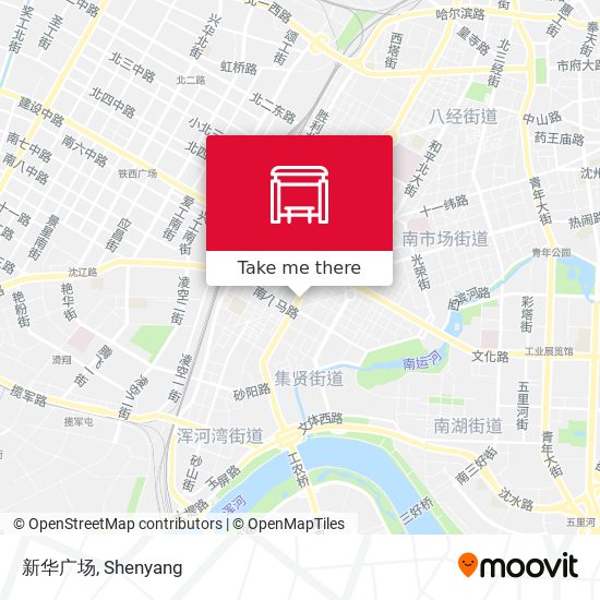 新华广场 map