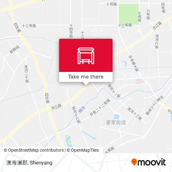 澳海澜郡 map