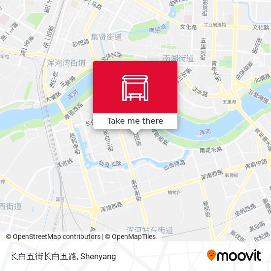 长白五街长白五路 map
