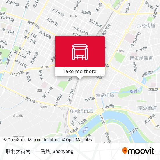 胜利大街南十一马路 map
