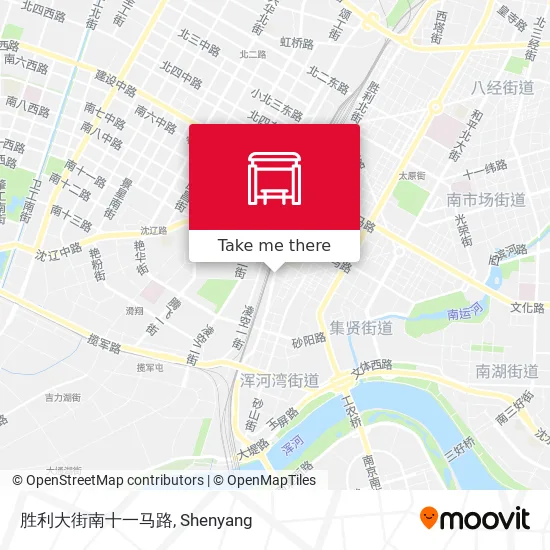 胜利大街南十一马路 map
