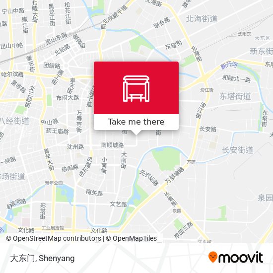 大东门 map