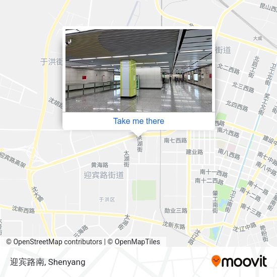 迎宾路南 map