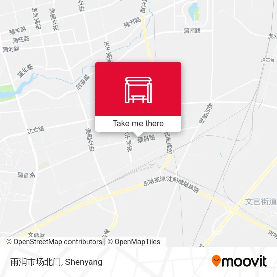 雨润市场北门 map
