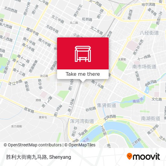 胜利大街南九马路 map