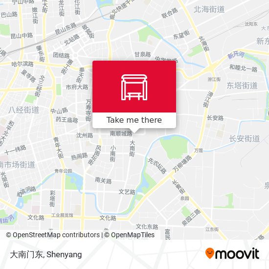 大南门东 map