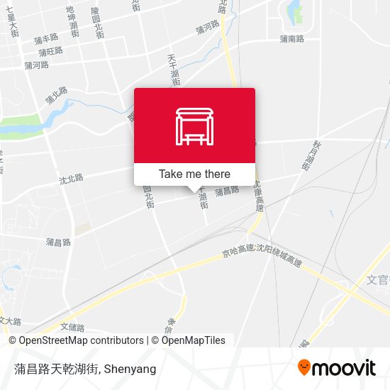 蒲昌路天乾湖街 map