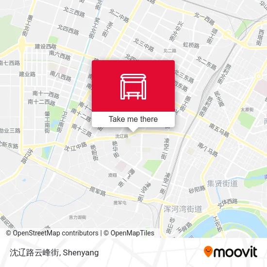 沈辽路云峰街 map