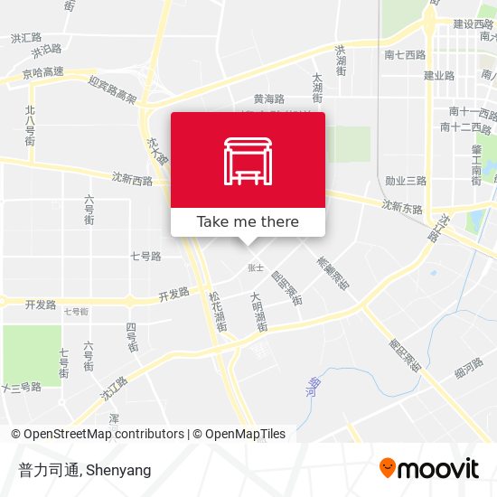 普力司通 map