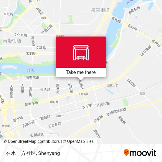 在水一方社区 map