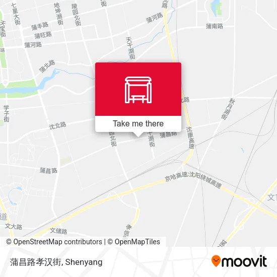 蒲昌路孝汉街 map