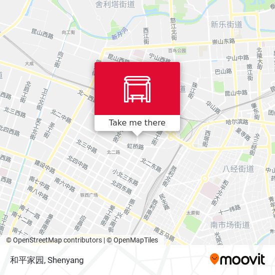 和平家园 map