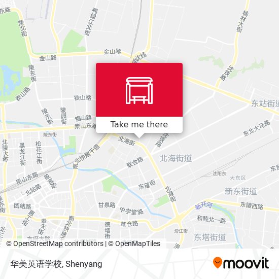 华美英语学校 map