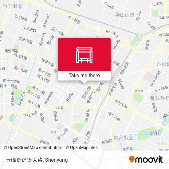 云峰街建设大路 map