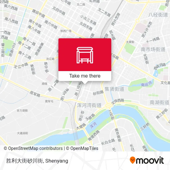 胜利大街砂川街 map
