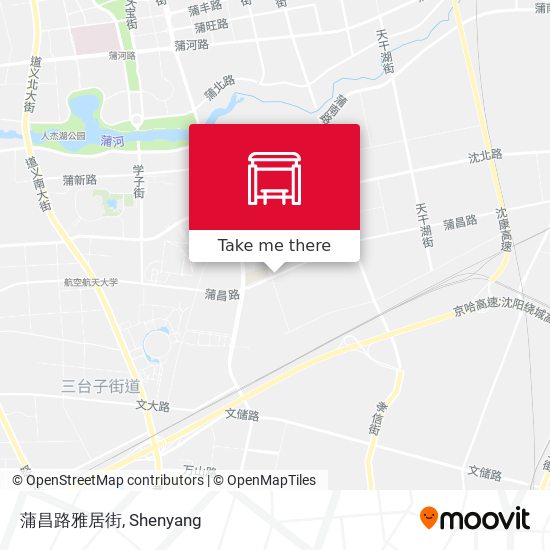 蒲昌路雅居街 map