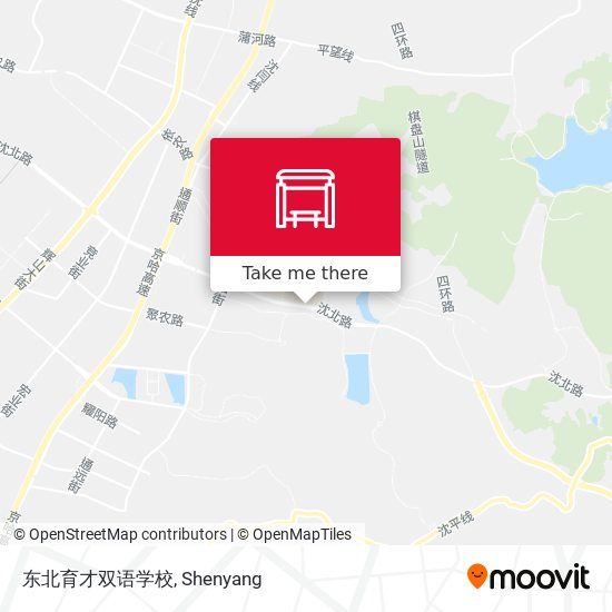 东北育才双语学校 map