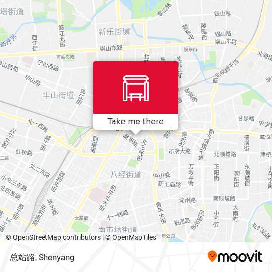 总站路 map