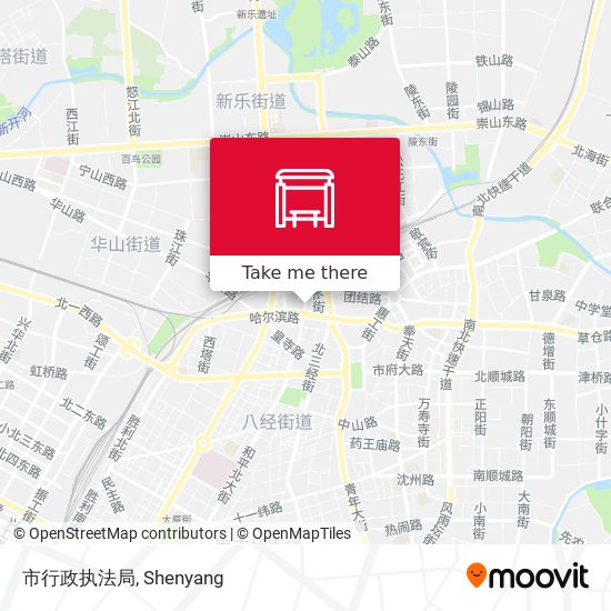 市行政执法局 map