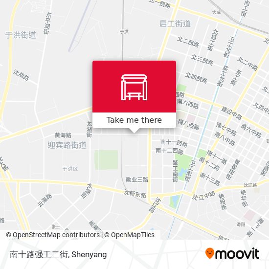 南十路强工二街 map