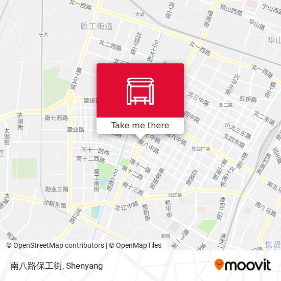 南八路保工街 map