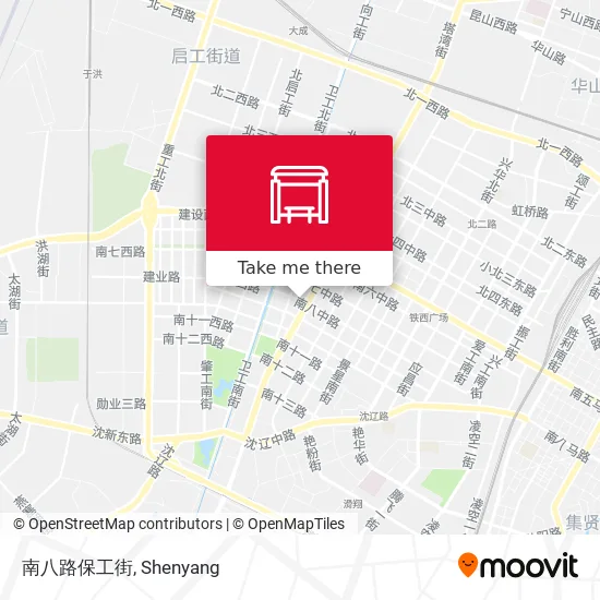 南八路保工街 map