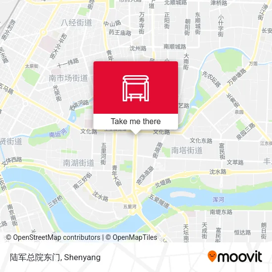 陆军总院东门 map