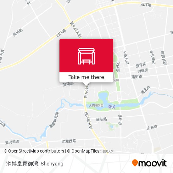 瀚博皇家御湾 map