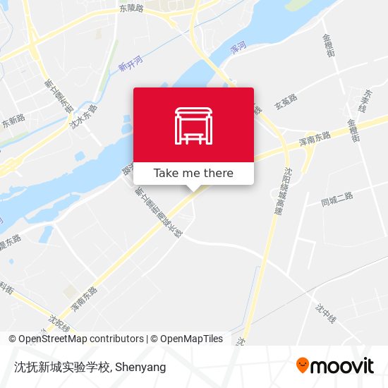 沈抚新城实验学校 map