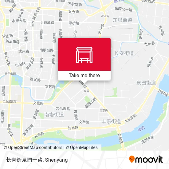 长青街泉园一路 map