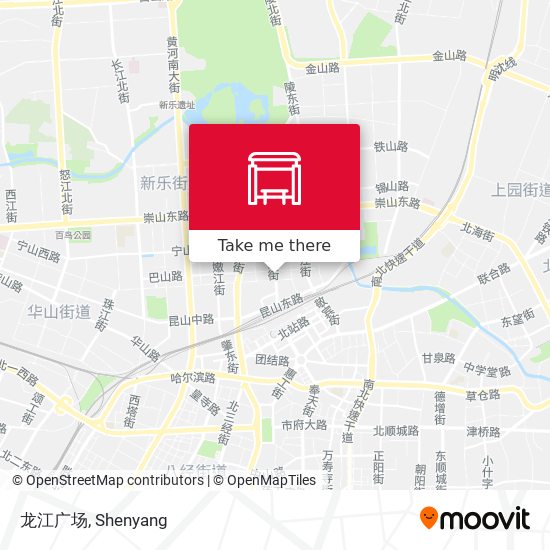 龙江广场 map
