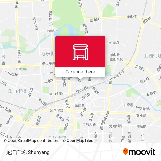 龙江广场 map
