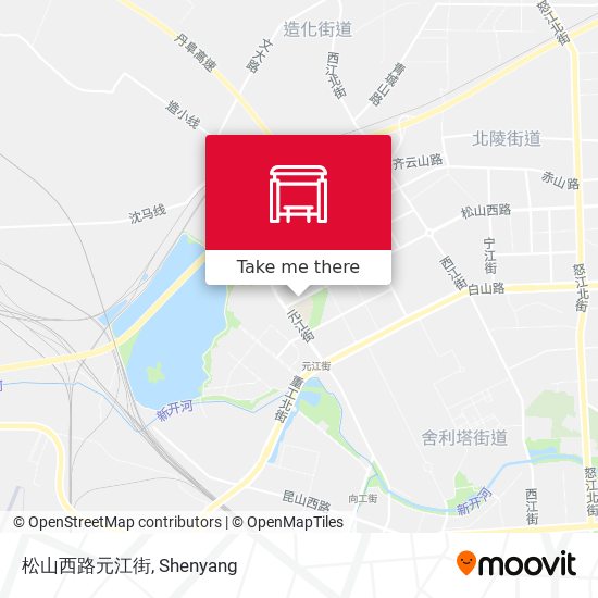 松山西路元江街 map