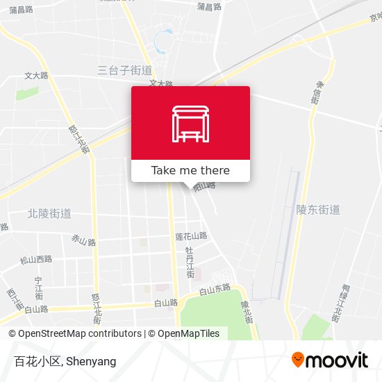 百花小区 map
