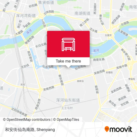 和安街仙岛南路 map