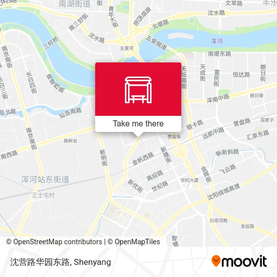 沈营路华园东路 map