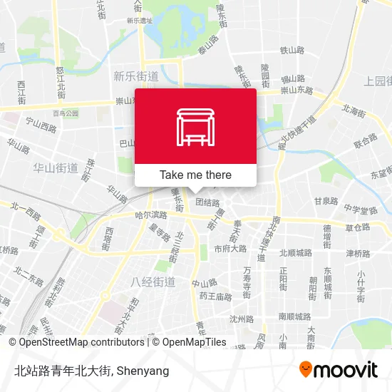 北站路青年北大街 map