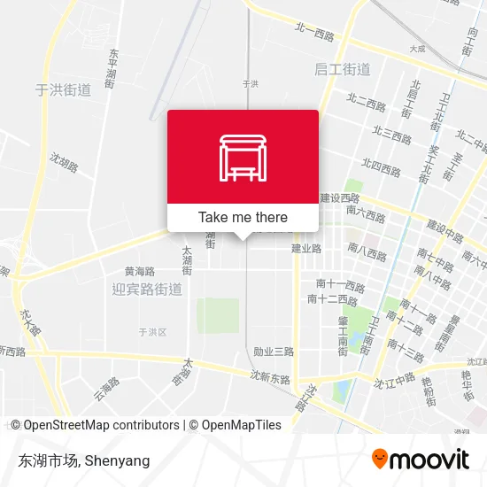 东湖市场 map