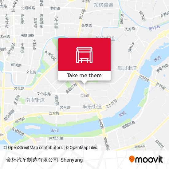 金杯汽车制造有限公司 map