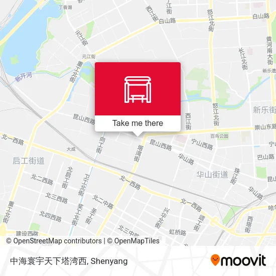 中海寰宇天下塔湾西 map