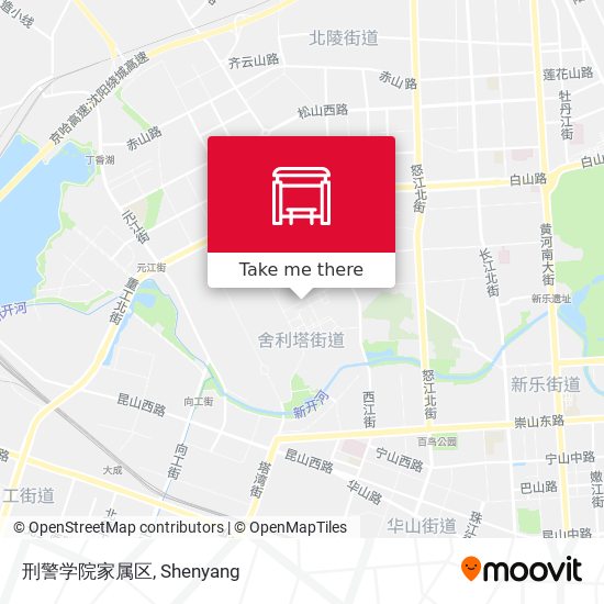 刑警学院家属区 map