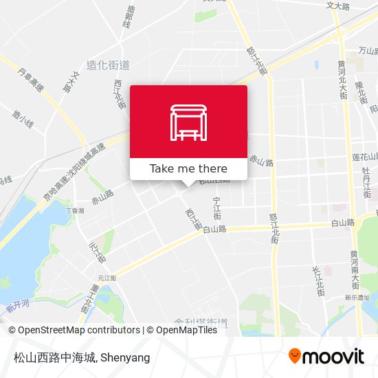 松山西路中海城 map