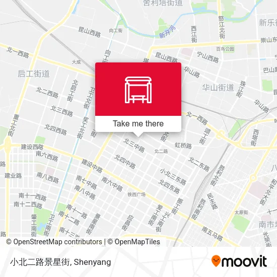 小北二路景星街 map